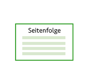 Seitenfolge Sciwie Verlag